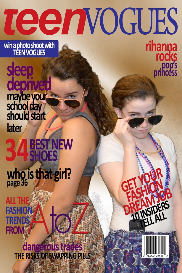 Custom magazine cover sample 2